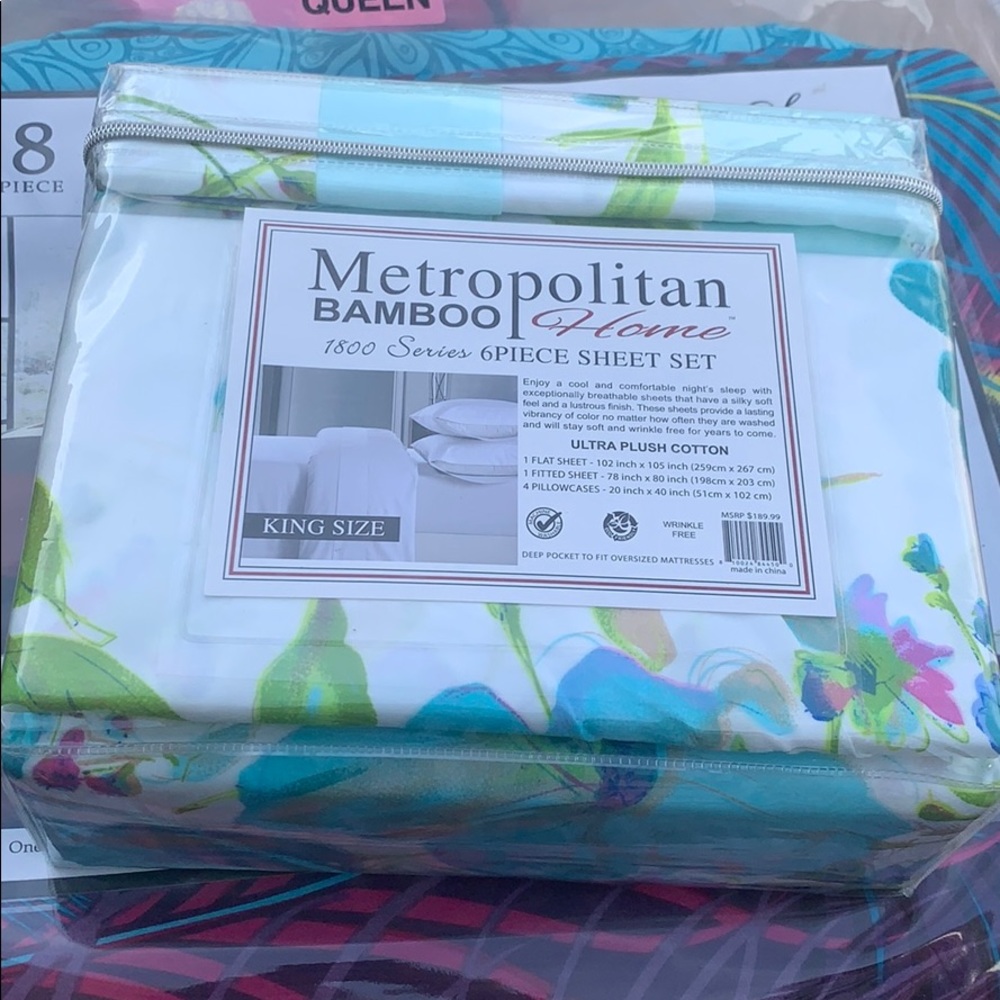 6 pcs sheet set $30
